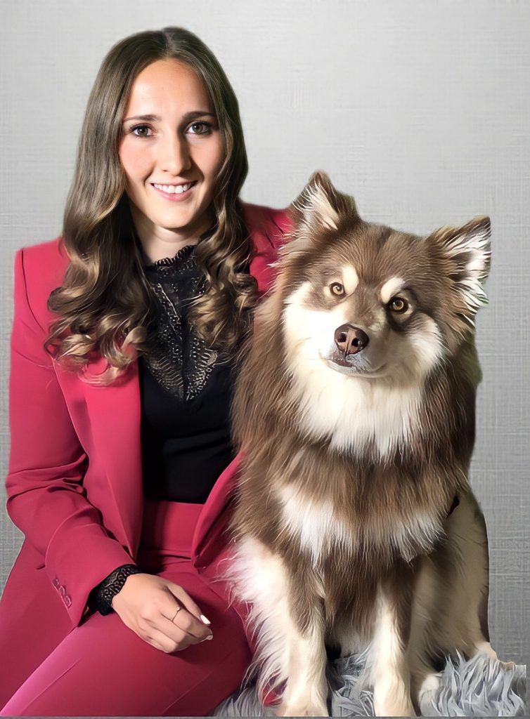 Psychologischen Beratung Julia Kapellner Chiemgau mit Therapiehund Lino